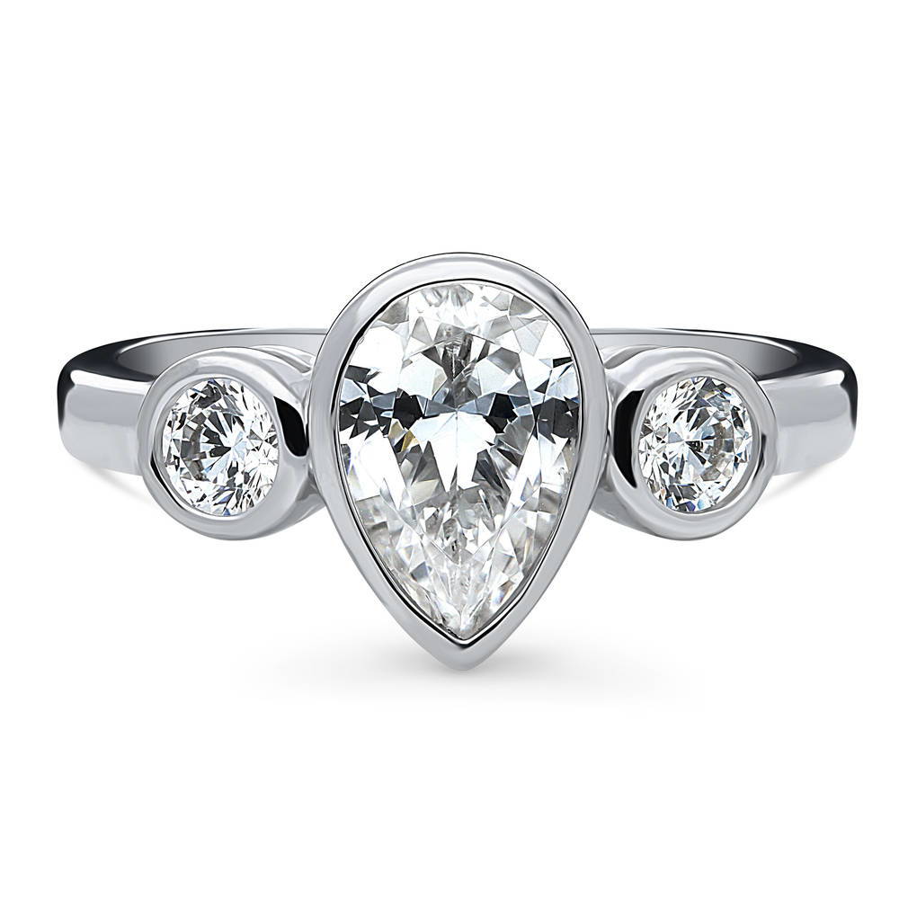 1.3ct 925 Silver Ring