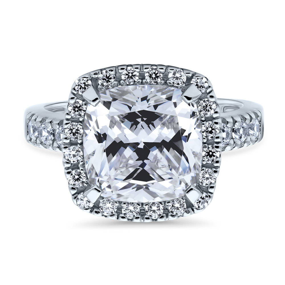 Cubic zirconia hot sale cushion cut