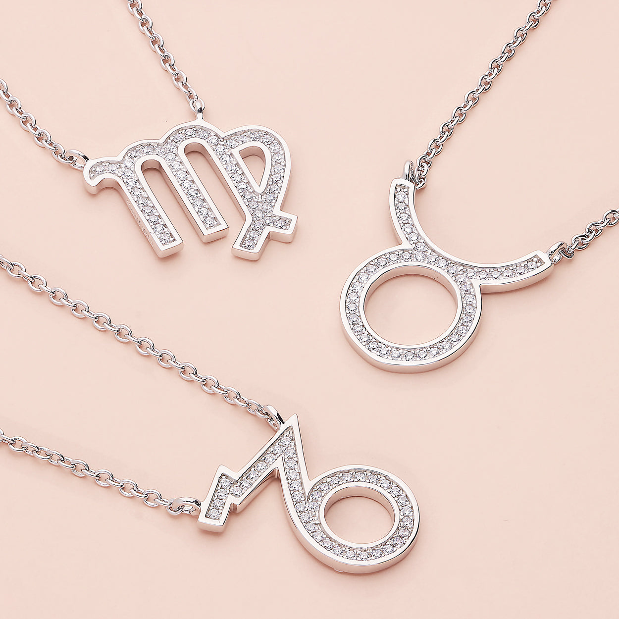 Zodiac Signs Necklaces Pendants