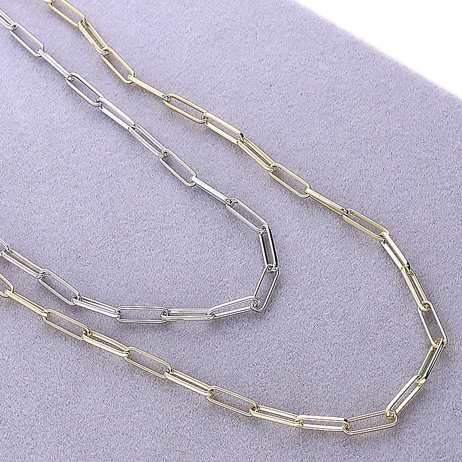 Everyday Paperclip Chain Necklace in Gold | Uncommon James