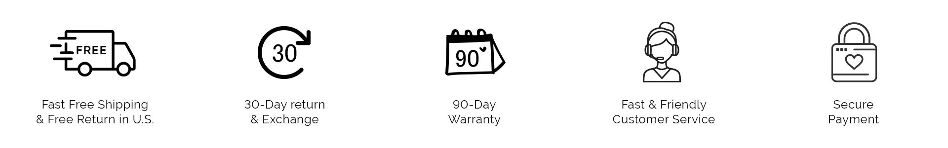 Free shipping, 90 day warranty.