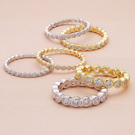 Bubble Eternity Ring