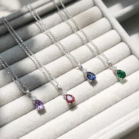 Solitaire Pendant Necklace