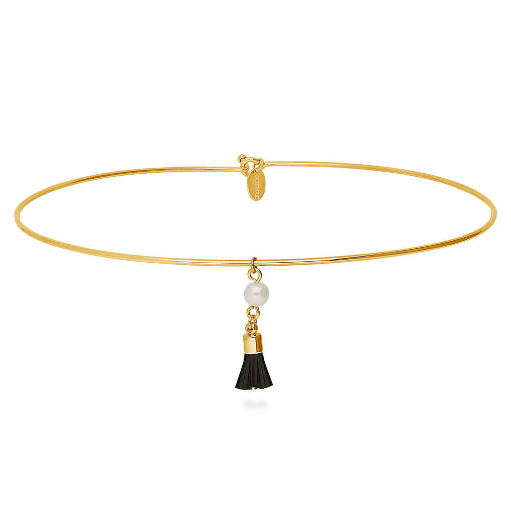 Tassel Imitation Pearl Choker, 3 of 12