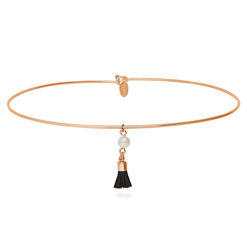 Tassel Imitation Pearl Choker, 1 of 12