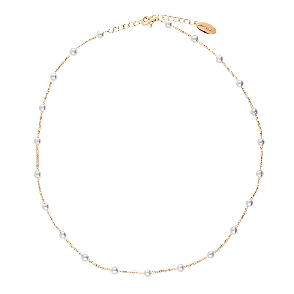 Paperclip Imitation Pearl Link Chain Necklace, 2 Piece, 7 of 18