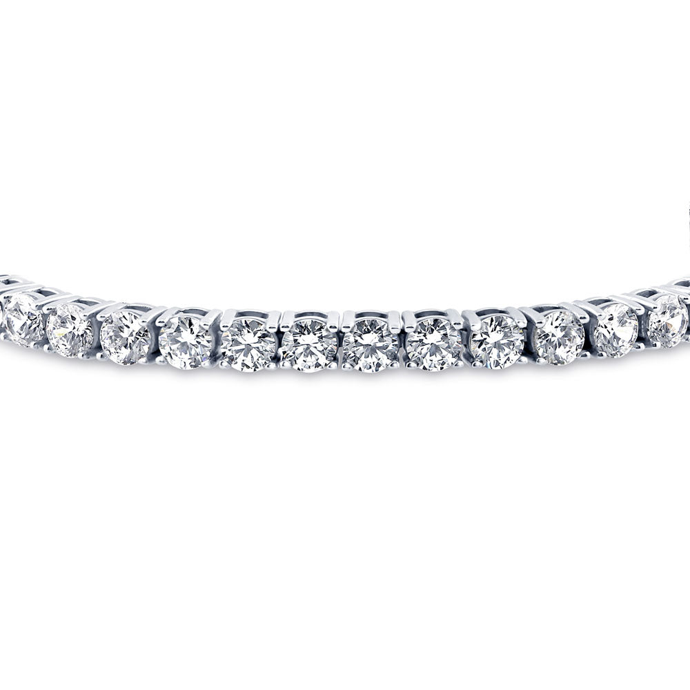 Sterling Silver CZ Statement Tennis Bracelet #B353-01 – BERRICLE