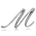 Initial Letter Pin in Silver-Tone, M