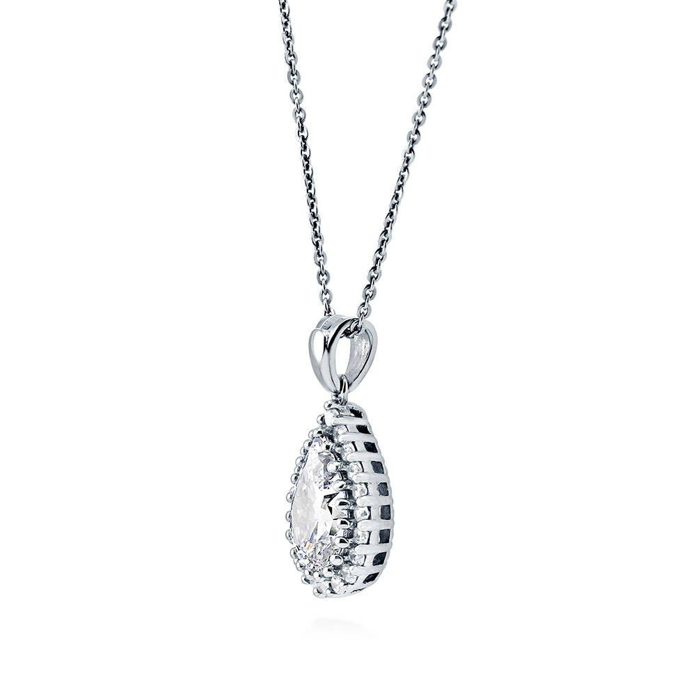 925 Sterling deals Silver Cubic Zirconia Pendant, U19254516