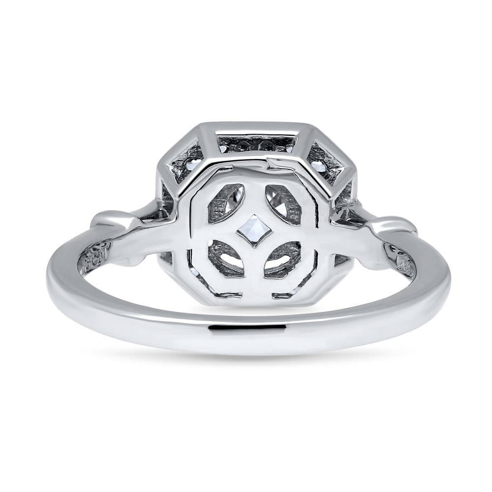 Sterling Silver Art Deco CZ Fashion Ring #R1116-01 – BERRICLE