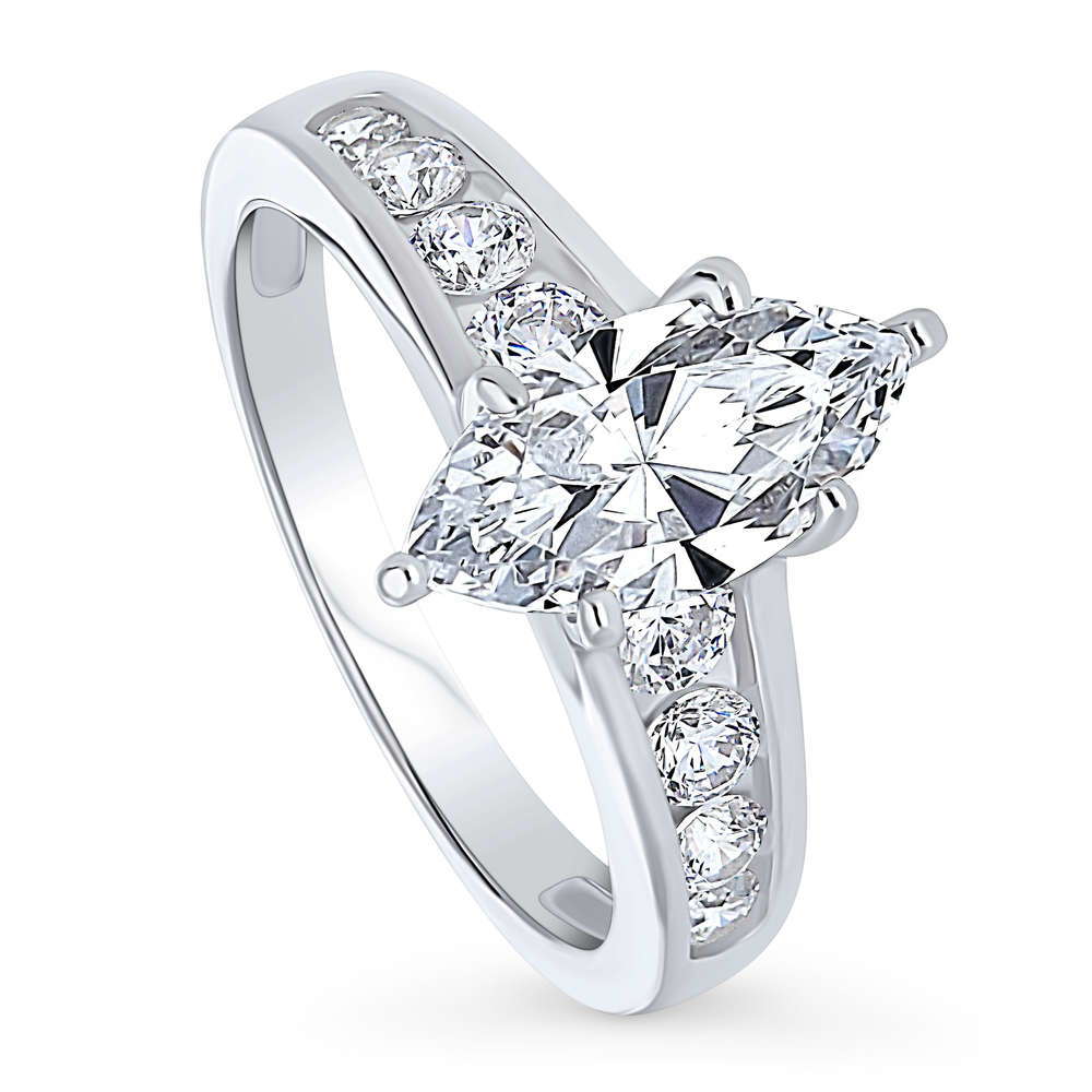 925 Sterling Silver Ring Butterfly Engagement Ring White Gold Plated Butterfly Wedding Ring For Women Promise Ring Solitaire CZ Diamond Ring on sale